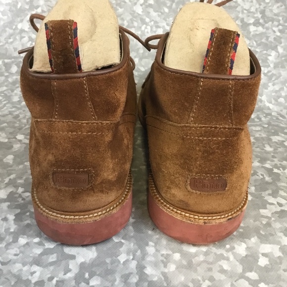 Polo Ralph Lauren tan chuck boot size 8.5 - Picture 7 of 12